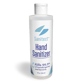 8oz Hand Sanitizer with Cap