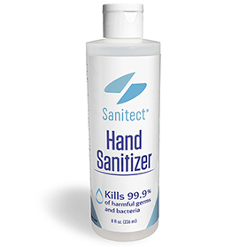 8oz Hand Sanitizer with Pump or Cap
